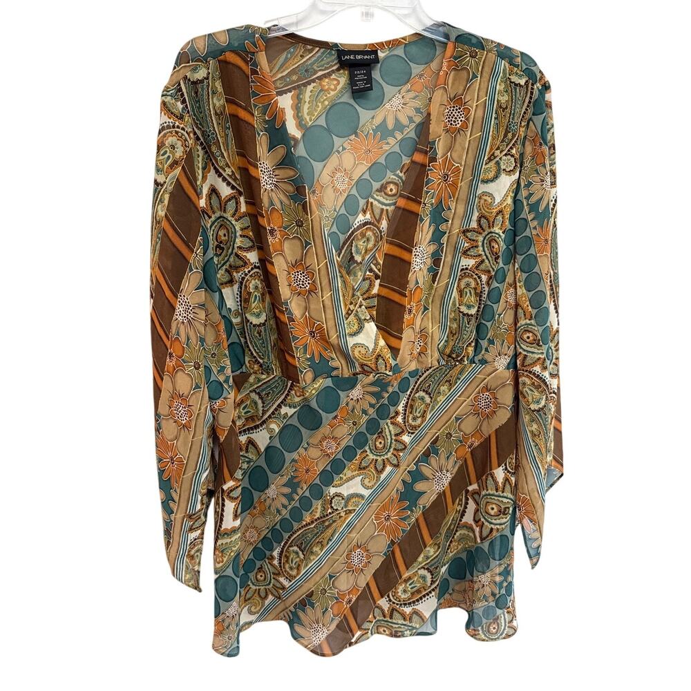 Vintage Lane Bryant 22/ 24 Boho Earthy Hippie Crunchy Fairy Ethereal